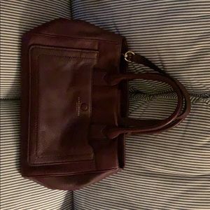 Burgundy Marc Jacobs handbag